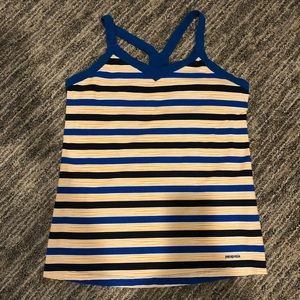 Patagonia Large striped tank.